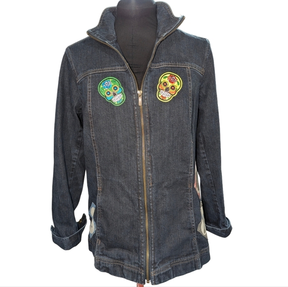 Gun's N Rose's / Northern Reflections Jean Jacket - Picture 3 of 15